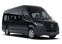 Mercedes Sprinter van used for VIP Turkey Transfer services